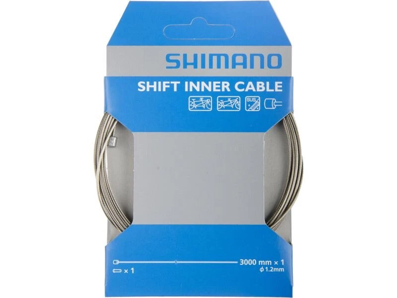 Shimano Schaltzug Tandem, Edelstahl 1 Shimano Schaltzug Tandem, Edelstahl