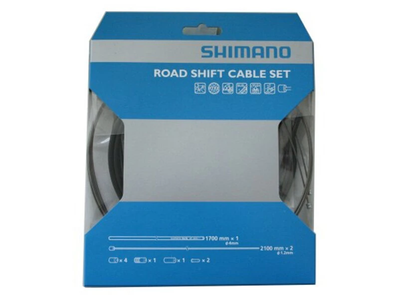 Shimano Schaltzugset Rennrad, PTFE 1 Shimano Schaltzugset Rennrad, PTFE